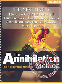 Cover of Neil Strauss's Book The Annihilation Method Next Level How To Get Models And Threesomes