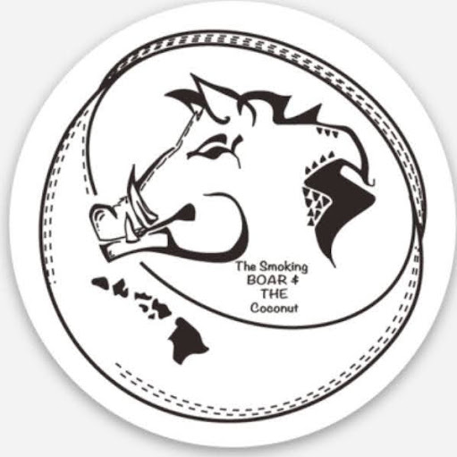 The Smoking Boar and the Coconut logo