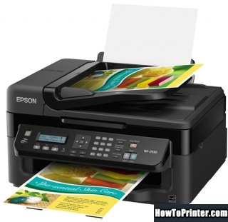 Reset Epson WorkForce WF-2530 printer by Resetter program