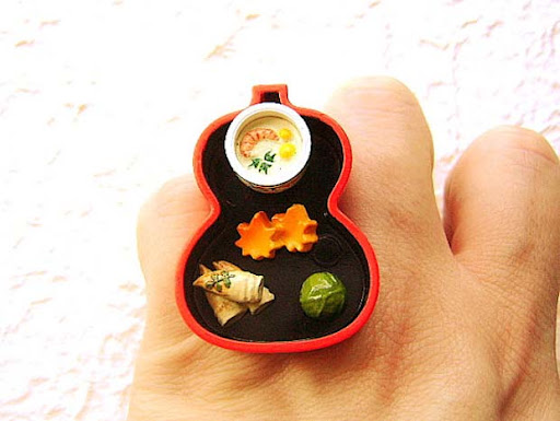 Sushi Japanese Food Ring