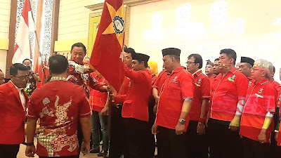 Adi Wibowo Resmi Dilantik Sebagai Ketua Depidar XII SOKSI Provinsi Jawa Timur