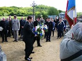 2010 Vaunoise, Cérémonie d'hommage à Georges Tabesse, mort pour la France le 9 mai 1960
