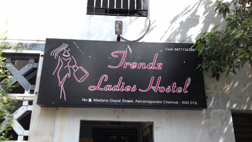 Trendz Ladies Hostel, 4, Madanagopal Street, Abiramapuram, Chennai, Tamil Nadu 600004, India, Hostel, state TN