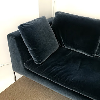 B&B Italia + Antonio Citterio Charles Two-Piece Mohair Sofa