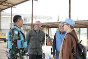 Harkitnas Diperingati Satgas Yonmek TNI Konga XIII-R/UNIFIL Dengan Membantu Masyarakat Melaksanakan Community Work di Adchit Al Qusayr