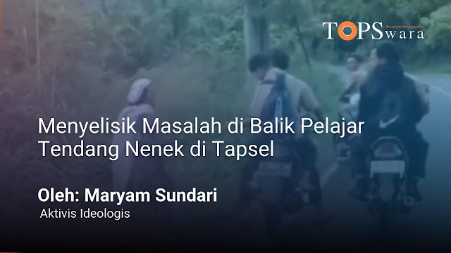 Menyelisik Masalah di Balik Pelajar Tendang Nenek di Tapsel