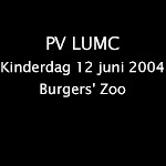 Kinderdag 'Burgers Zoo" 2004