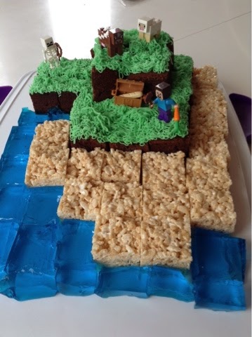 Gâteau MINECRAFT - les gateaux de ka