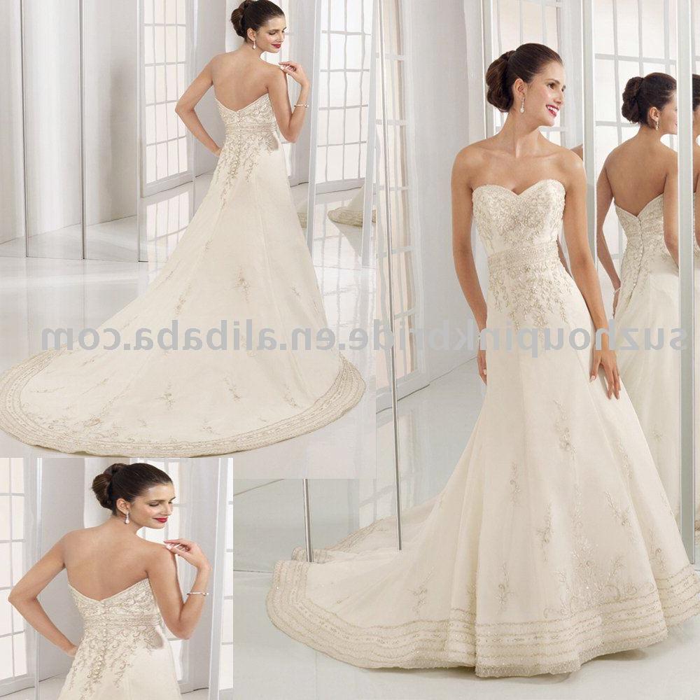 Lace Low Back Bridal gown