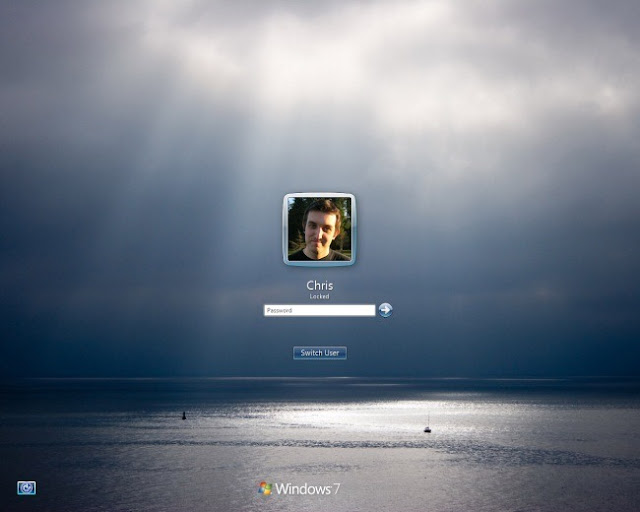 Windows 7 Logon Screen