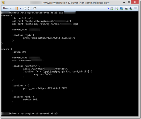 Nginx Config Nginx Config