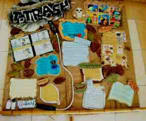  Contoh  Hiasan  Mading  Dari Kertas Origami  Kreatif BLOG 