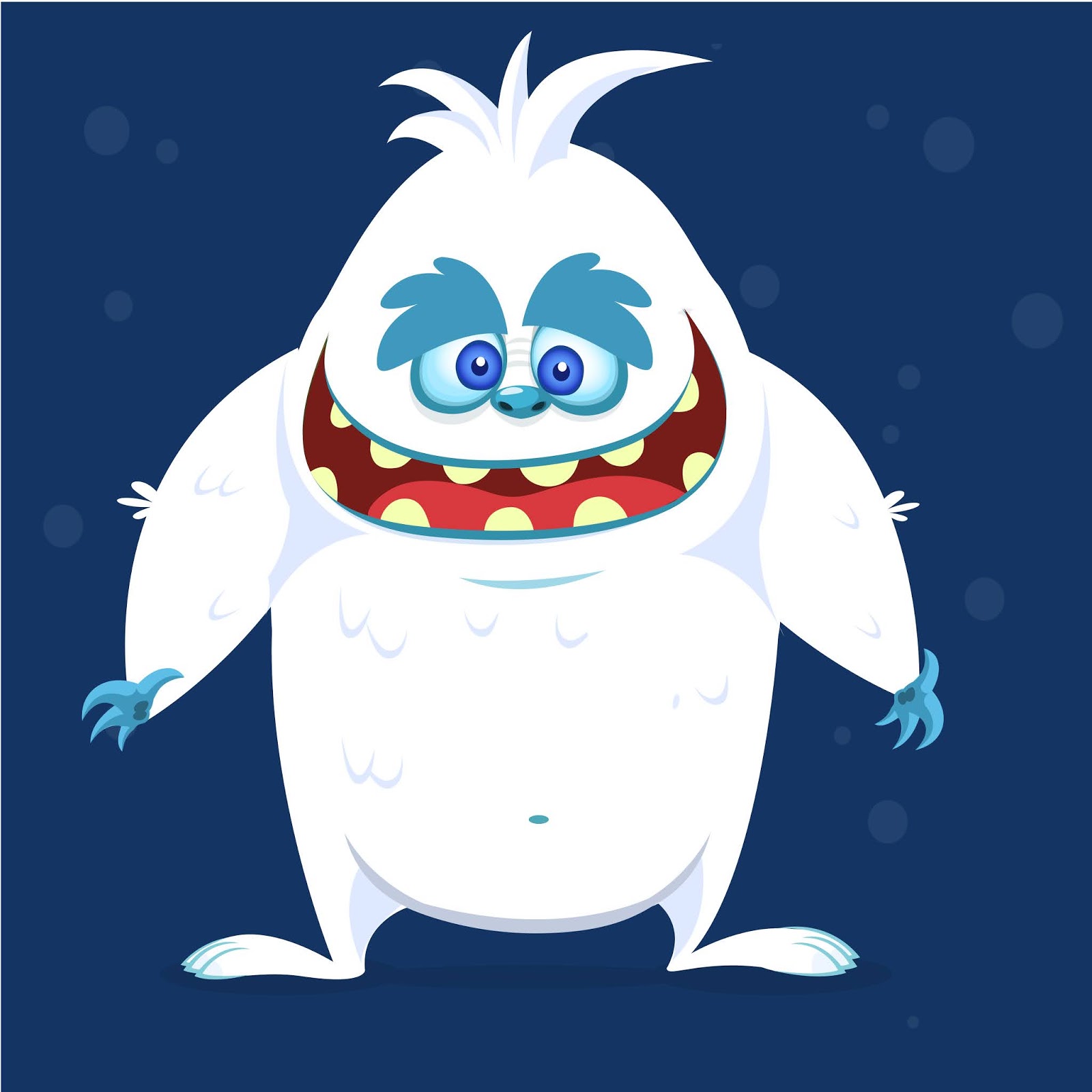 Happy Cartoon Monster Yeti Bigfoot Free Download Vector CDR, AI, EPS and PNG Formats Happy Cartoon Monster Yeti Bigfoot Free Download Vector CDR, AI, EPS and PNG Formats