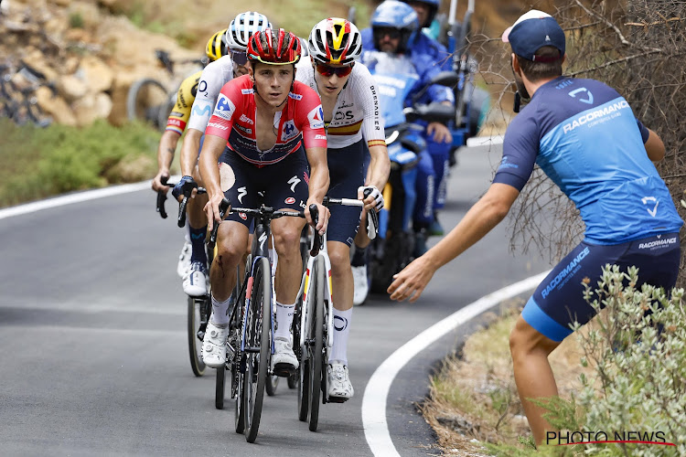 Remco Evenepoel over de positieve Juan Ayuso: "Ik ga ver van hem blijven"