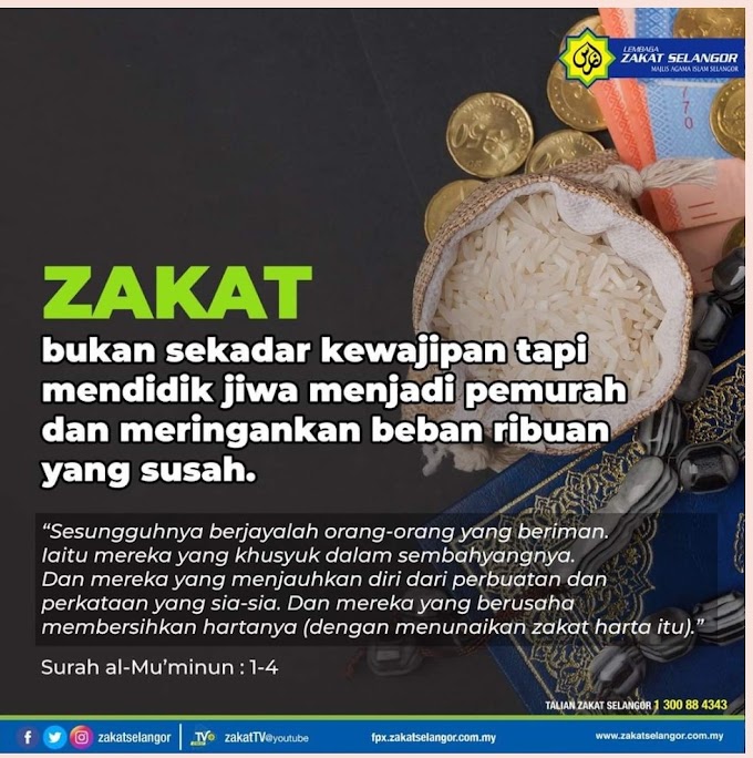 Rezeki Suci Dengan Zakat Pendapatan