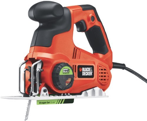 Black  &  Decker SCS600 6.0 Amp Accu-Trak Saw with Smart Select Technology