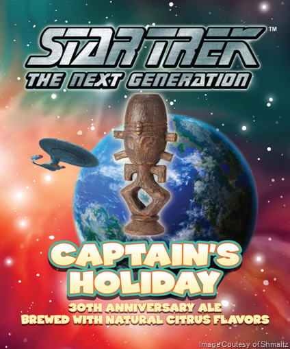 Shmaltz Star Trek TNG Captains Holiday Has Arrived