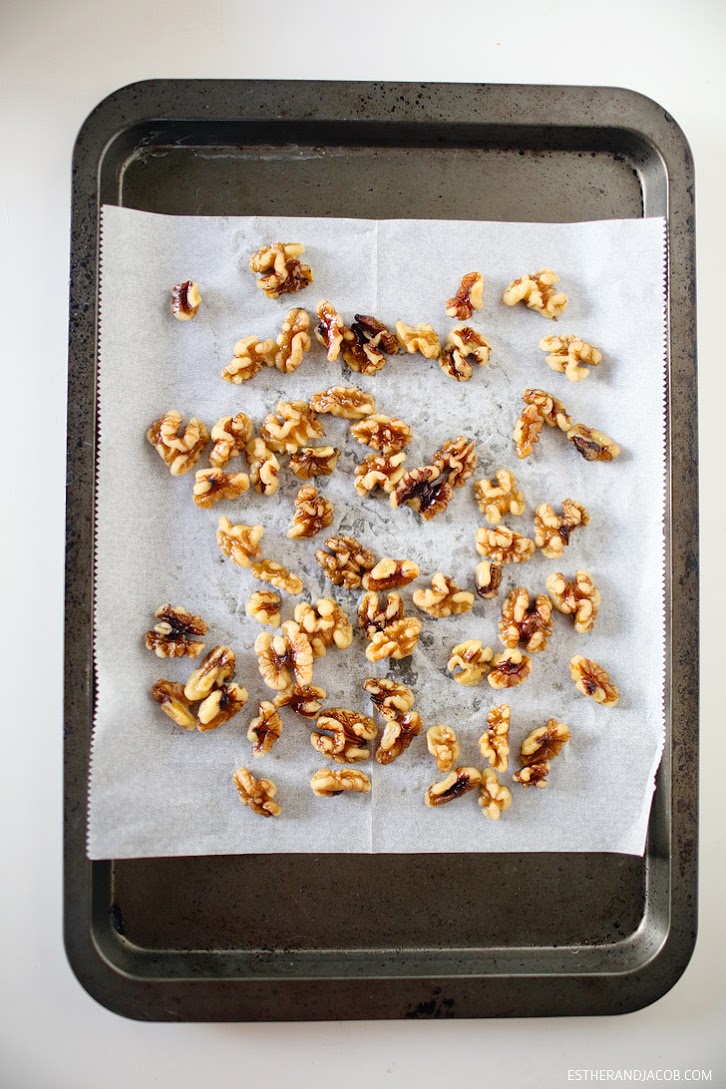 Candied Walnuts in an Easy Honey Walnut Shrimp Recipe.