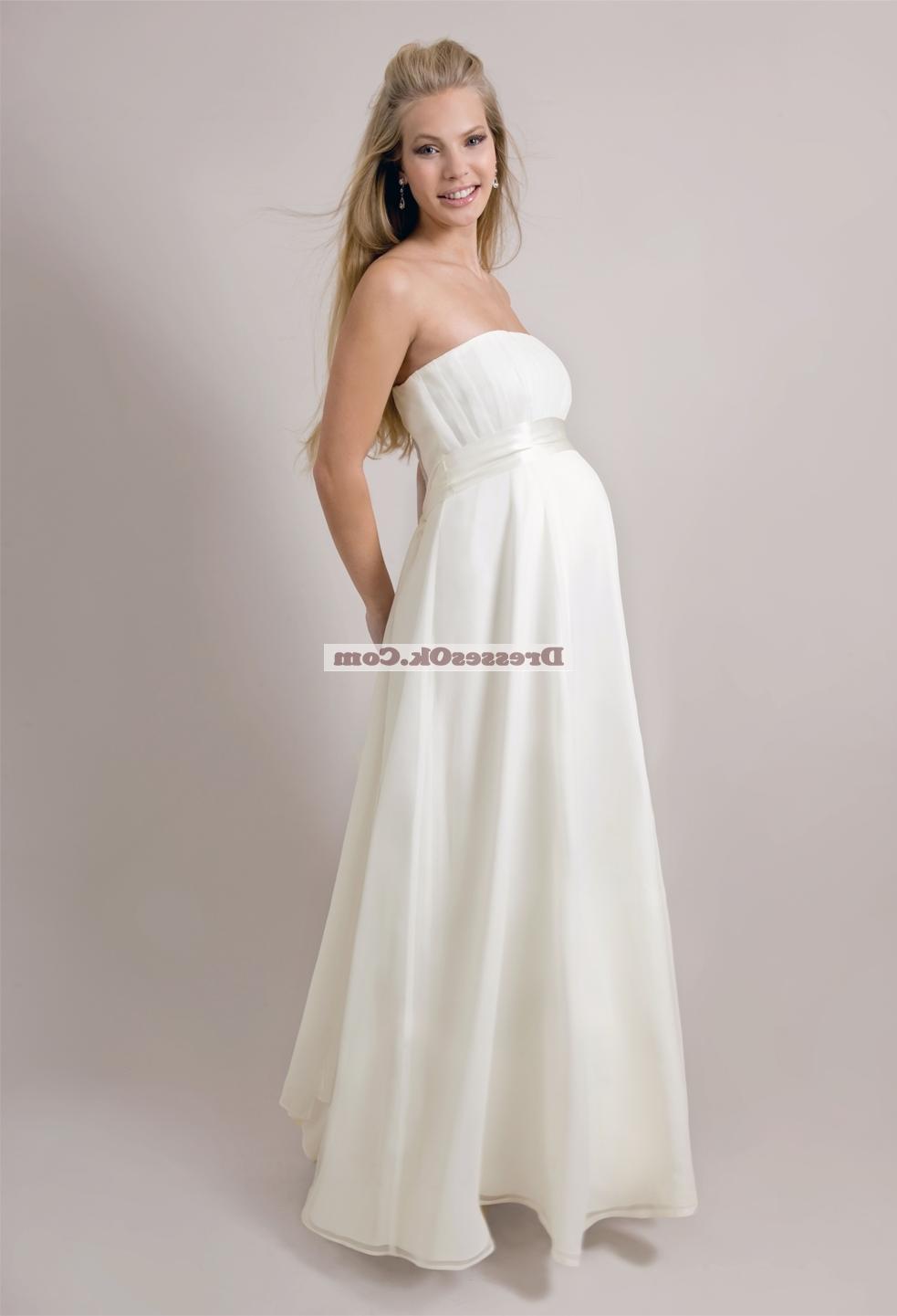 Romantic empire strapless