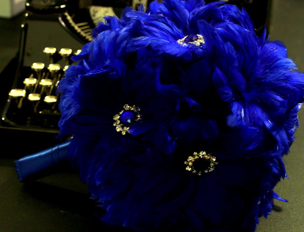 sapphire blue wedding