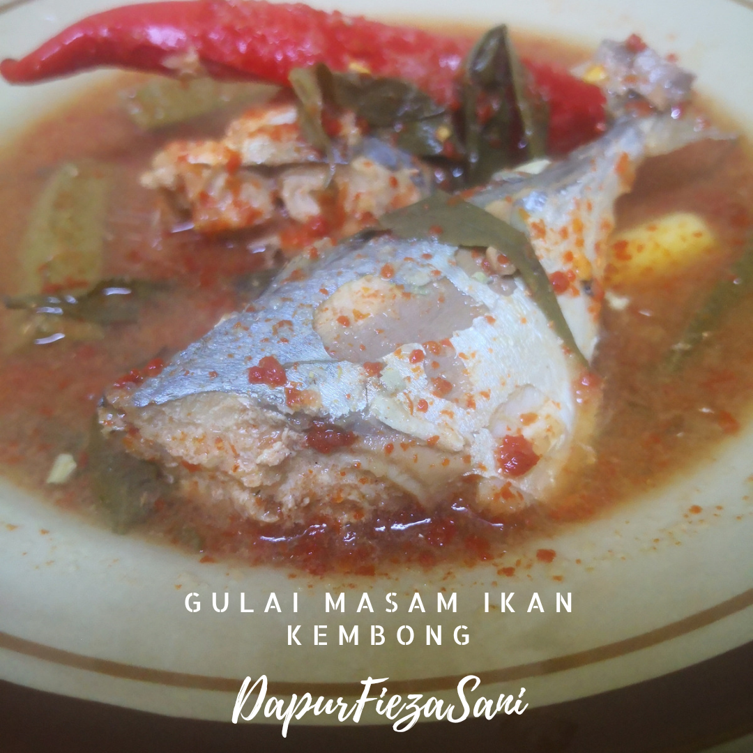 gulai masam ikan kembung,resipi gulai masam ikan,