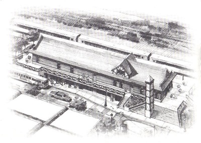 Kelso Depot Rendering