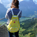 glass floor cliff walk on the First in Switzerland in Grindelwald, Switzerland 