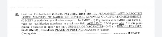 Dream Job Alert: Psychiatrist Position Available - Apply Now!