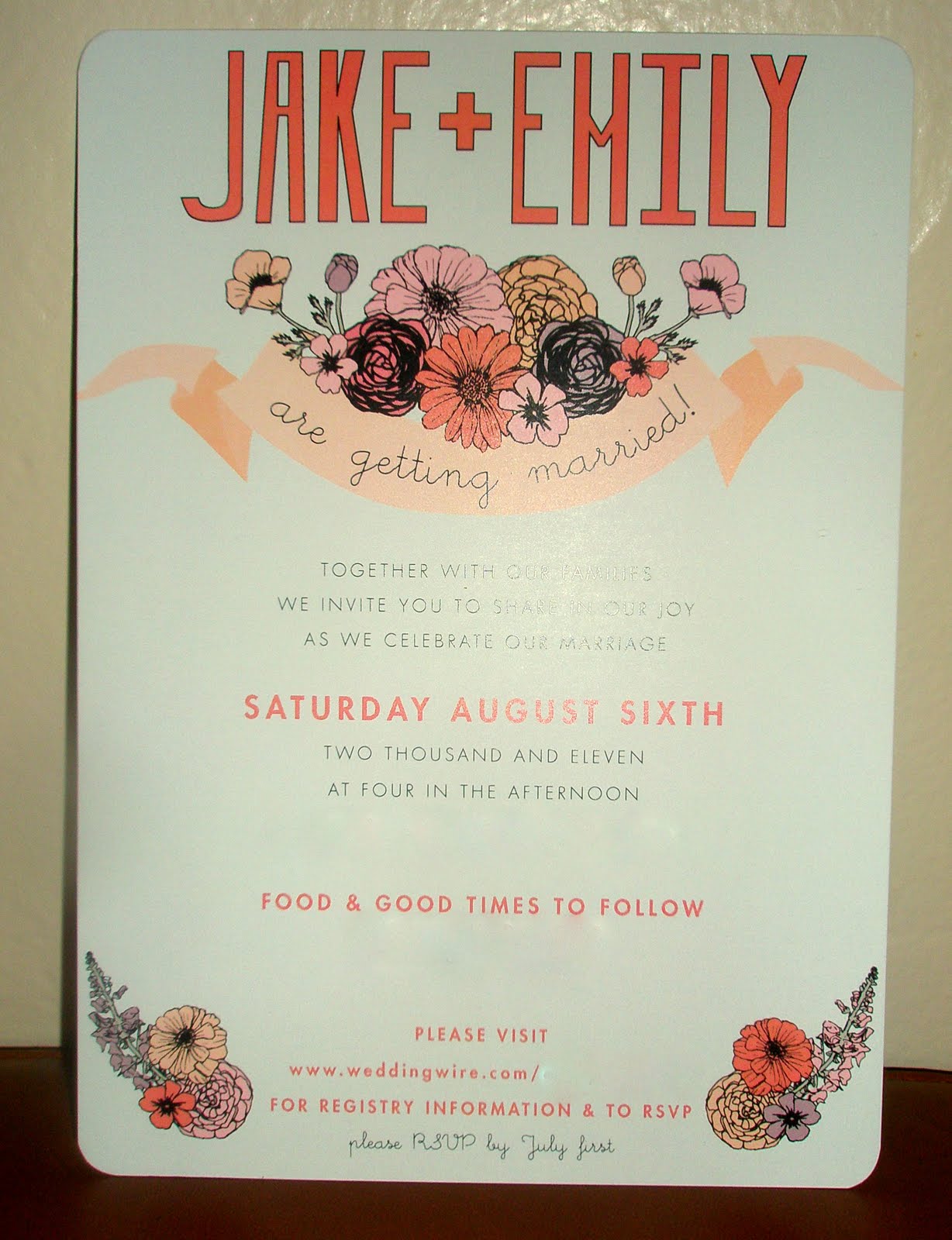 email wedding invitations