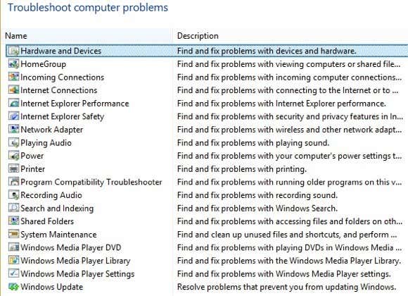 solución de problemas de windows 8