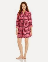 <br />Steve Madden Women's Microfleece Shawl Robe