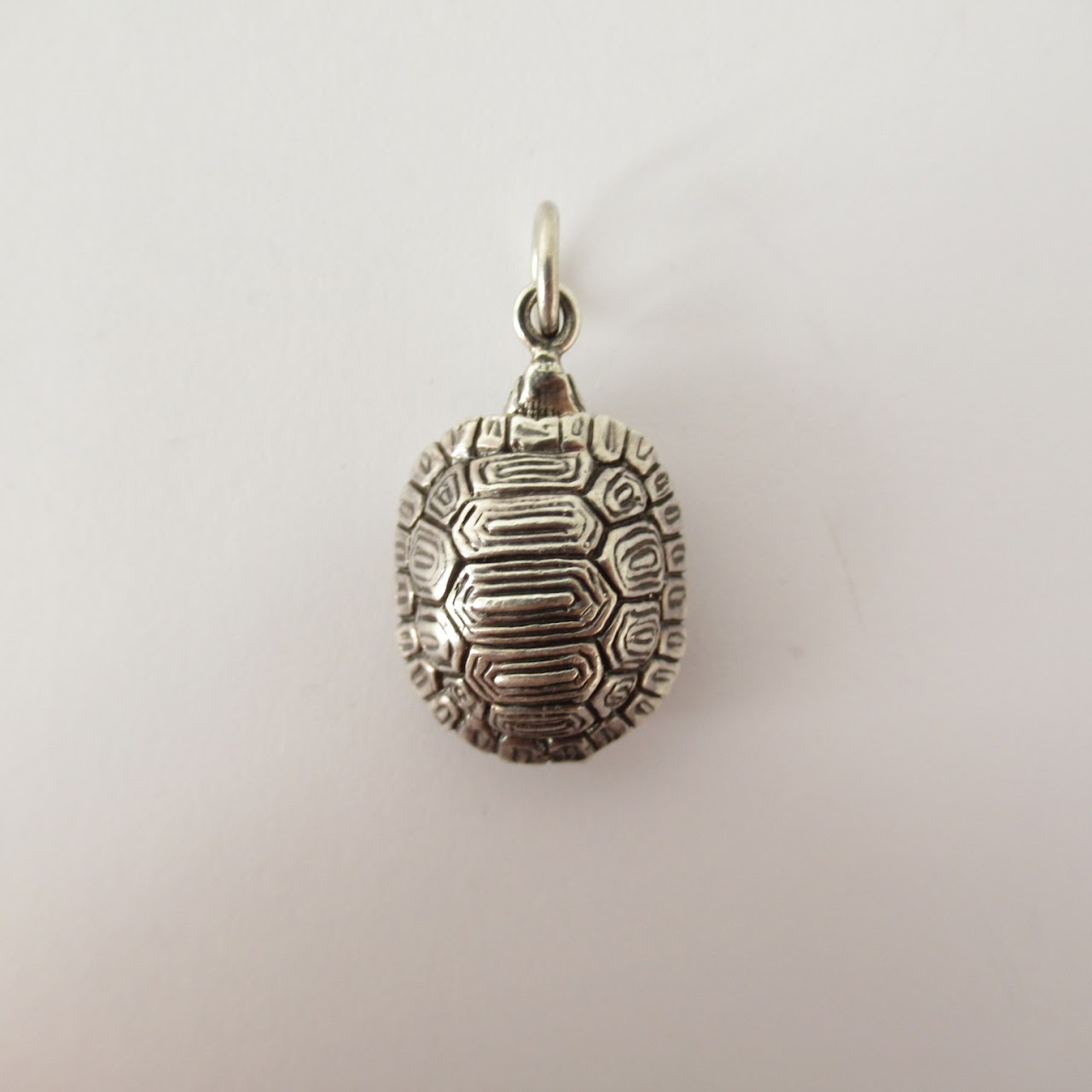 Sterling Silver Turtle Locket Pendant