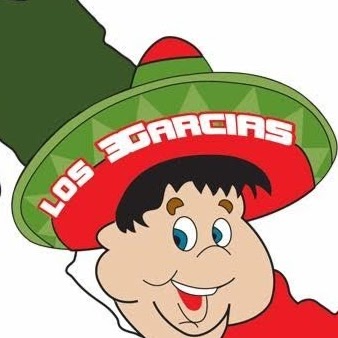 Los 3 Garcias Mexican Restaurant logo