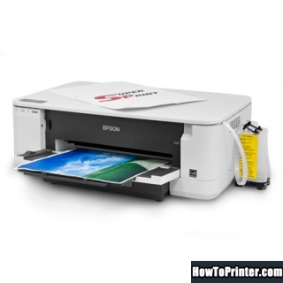 Reset Epson K101 printer by Epson Waste Ink Pad Counters resetter