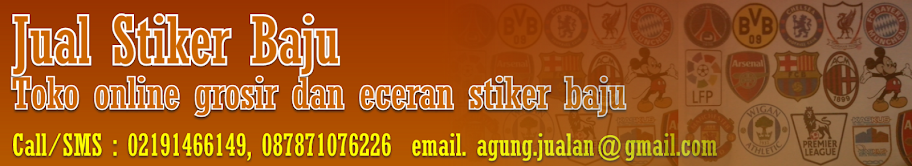 Jual Stiker Baju