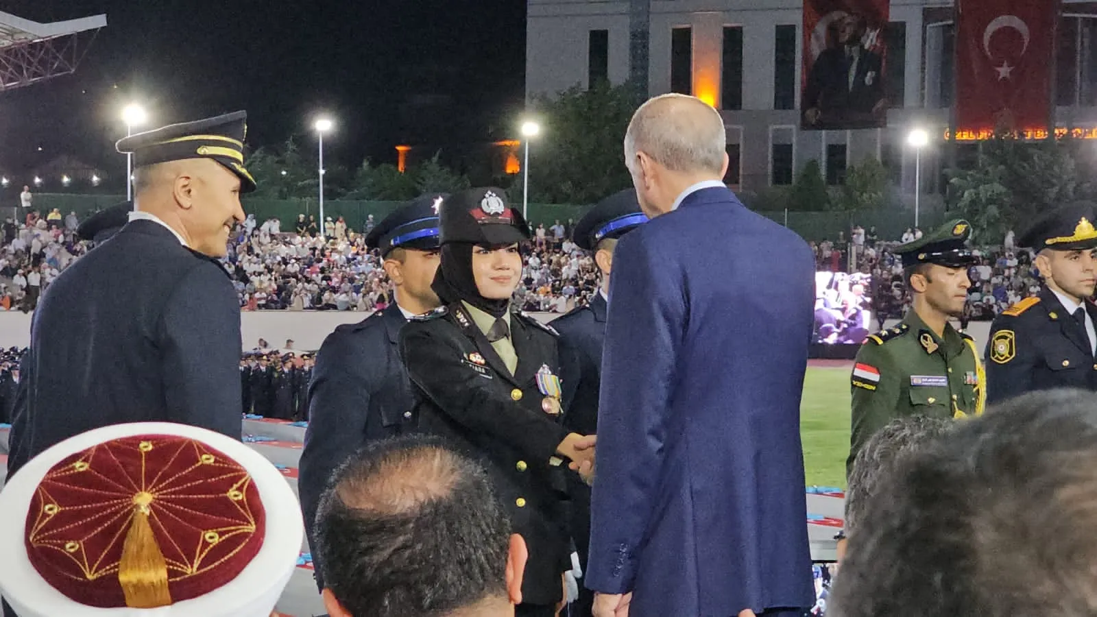 Kedutaan Besar RI Ankara didampingi oleh Atase Polri menghadiri kegiatan Turkish National Police Academy (TNPA) Graduation Ceremony yang ditutup resmi oleh Presiden Erdogan. (Foto istimewa)