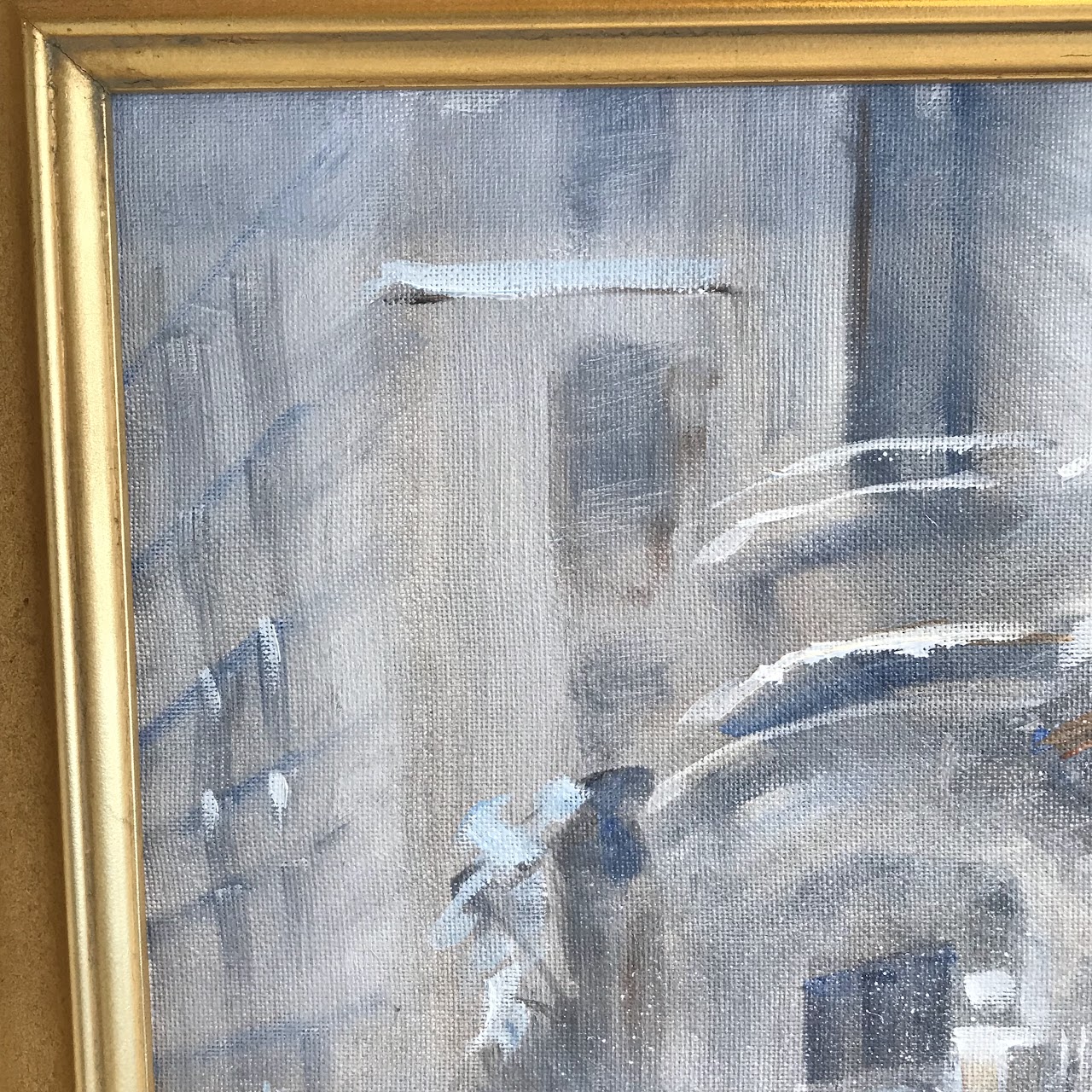 Jane Haher Signed Oil Painting