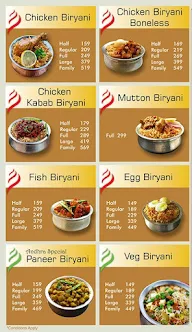 Mani's Dum Biryani menu 1