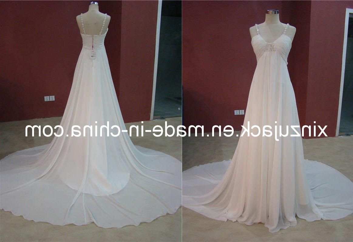 Chiffon Design Wedding Dress