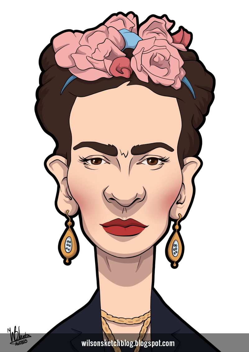 Frida Kahlo Cartoon By Fernando Verissimo Cartoon Caricature ...