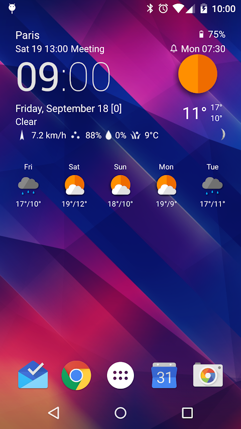 TCW material weather icon packのおすすめ画像1