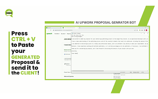 AI Upwork Proposal Generator Bot