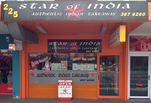 Star of India Indian takeaway logo