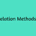 Methods of correlation 