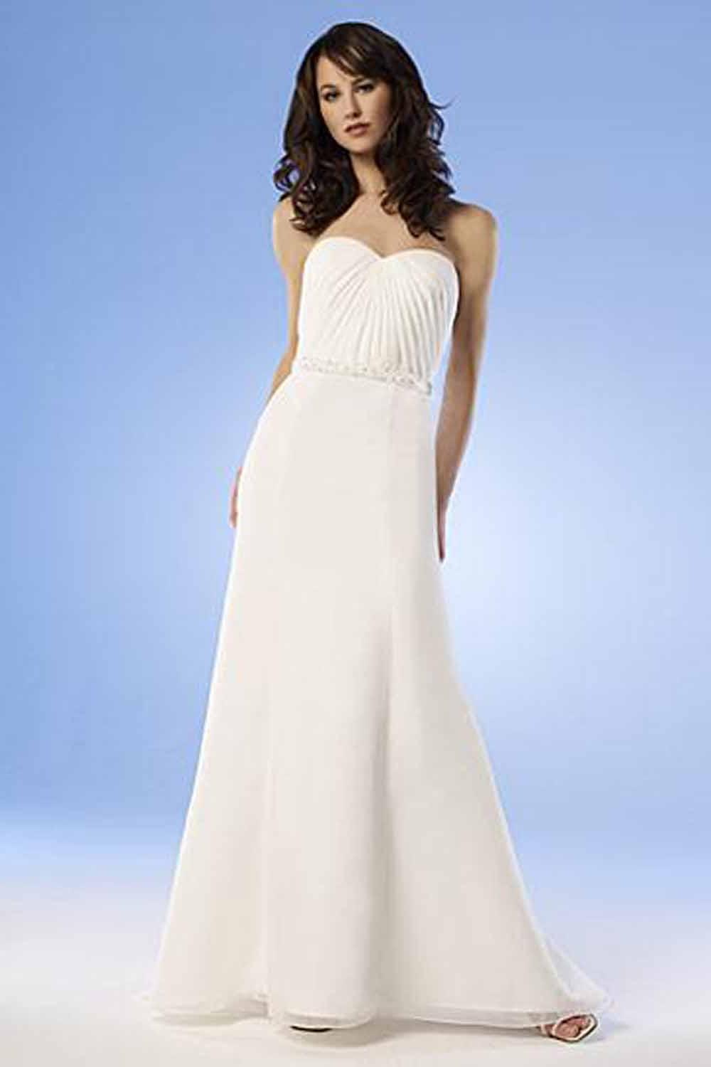 beach wedding dresses for