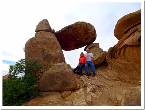 Balance Rock hike Big Bend