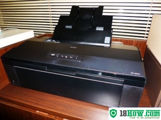 How to reset flashing lights for Epson EP-4004 printer