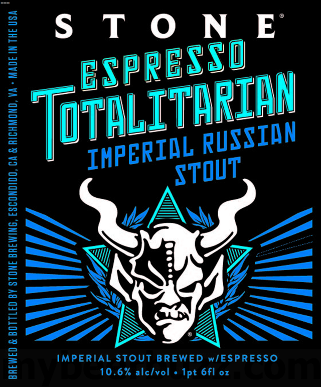 Stone Adding Espresso Totalitarian IRS Cans & Bottles