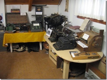 IMG_3720 Antique Typewriters & Cash Registers on the Second Floor of the Milwaukie Museum in Milwaukie, Oregon on September 27, 2008