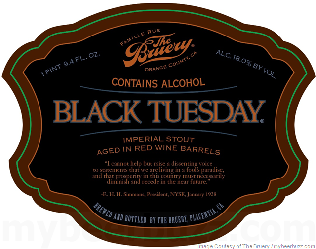 The Bruery - Black Tuesday 2018